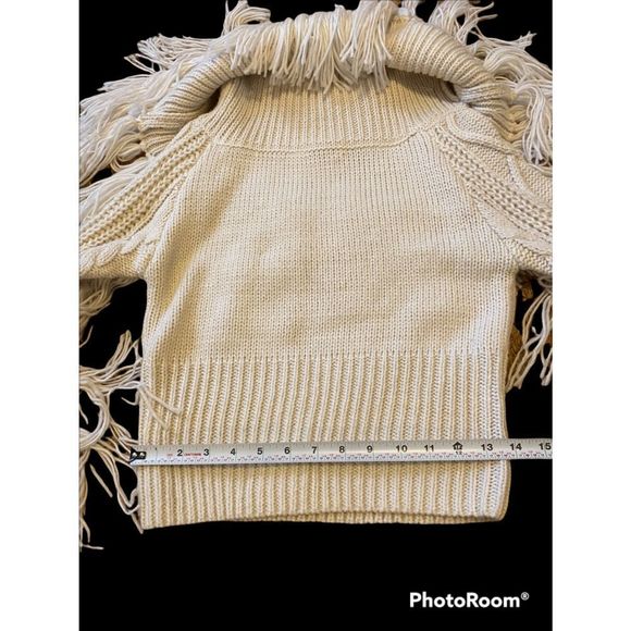 Vintage Willow Root Cropped Cowl Neck Sweater - Picture 9 of 11